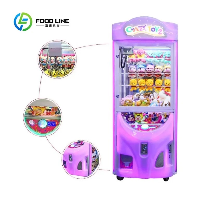 Arcade Toy Claw Vending Machine - آلة ألعاب أركيد مخصصة تعمل بالعملة