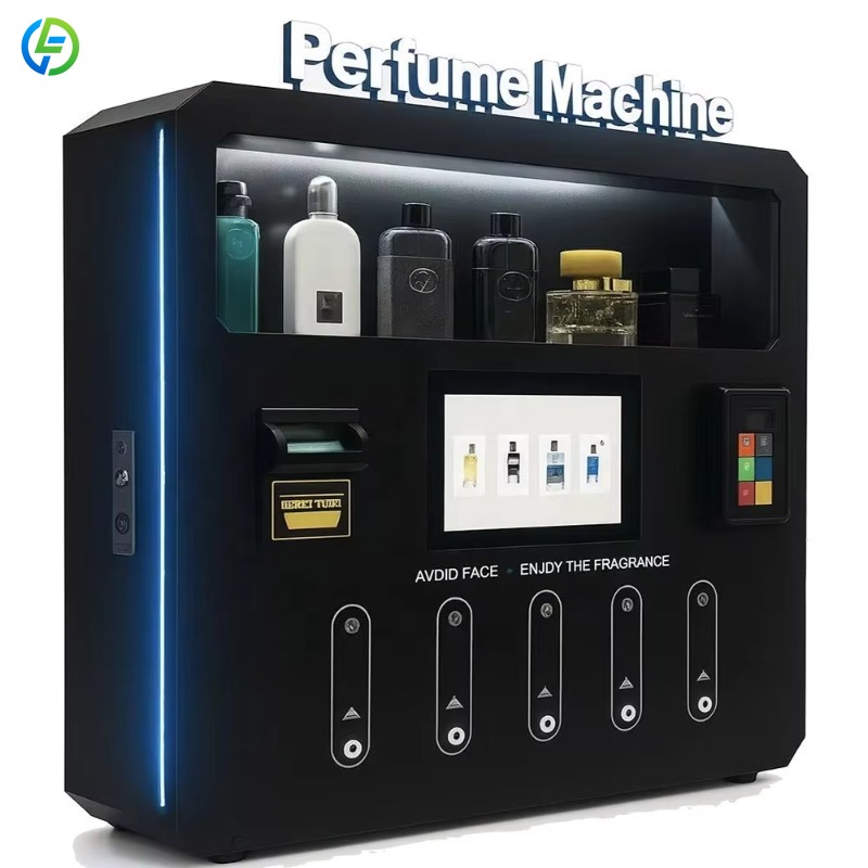 Arcade Card Vending Machine - آلة بيع بخاخ العطور الزرقاء الأوتوماتيكية
