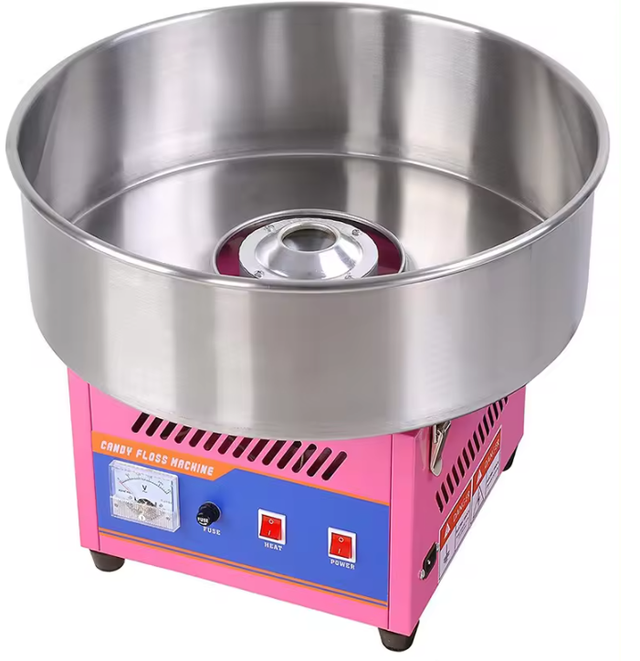 Candy Floss Machine - آلة صنع حلوى القطن الكهربائية الاحترافية،