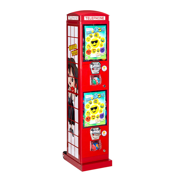 Candy Vending Machine - موزع ألعاب كبسولية معدني أكريليك بتصميم