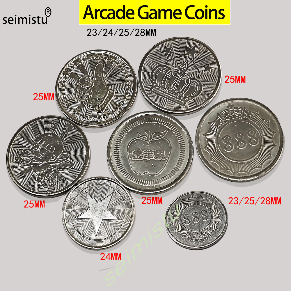 Arcade Toy Vending Machine - 100 قطعة الفولاذ المقاوم للصدأ 23/24/25