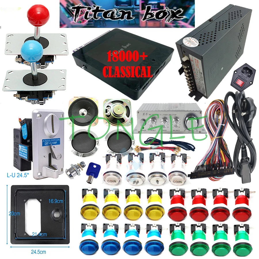 Arcade Game Cabinet - 2 لاعبين صندوق تيتان 18000 +