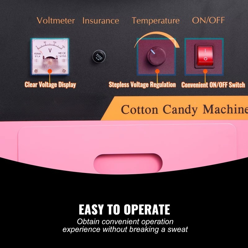 آلة صنع حلوى القطن التجارية با - مراجعة Candy Floss Machine وسعره