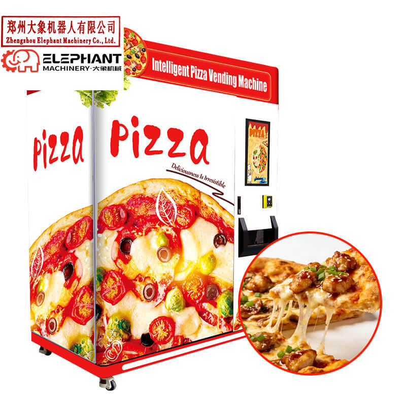 ماكينة بيع البيتزا الساخنة وال - مراجعة Commercial Vending Machine وسعره