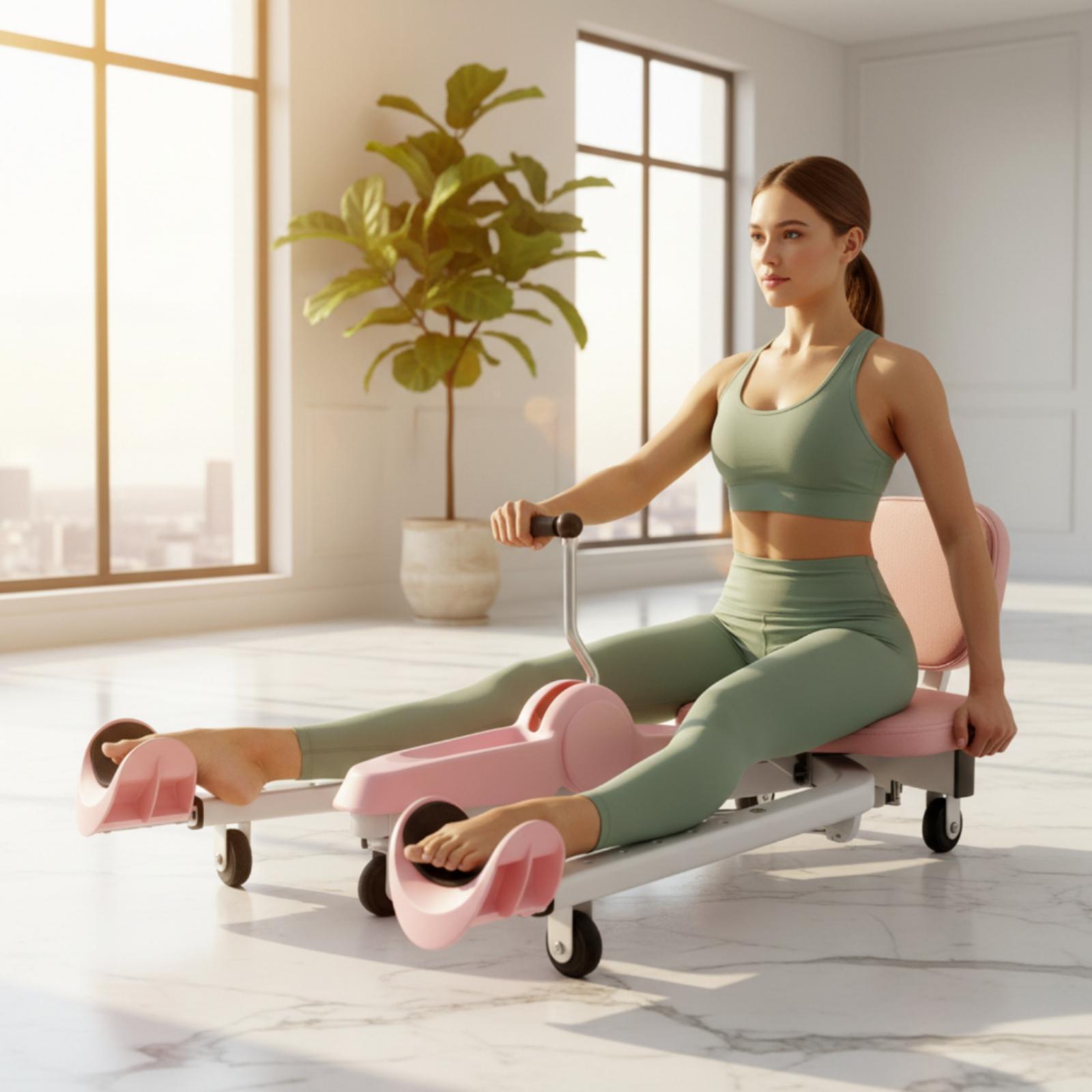 جهاز تمديد الساقين مريح مع مقع - مراجعة Dance Pad Machine وسعره