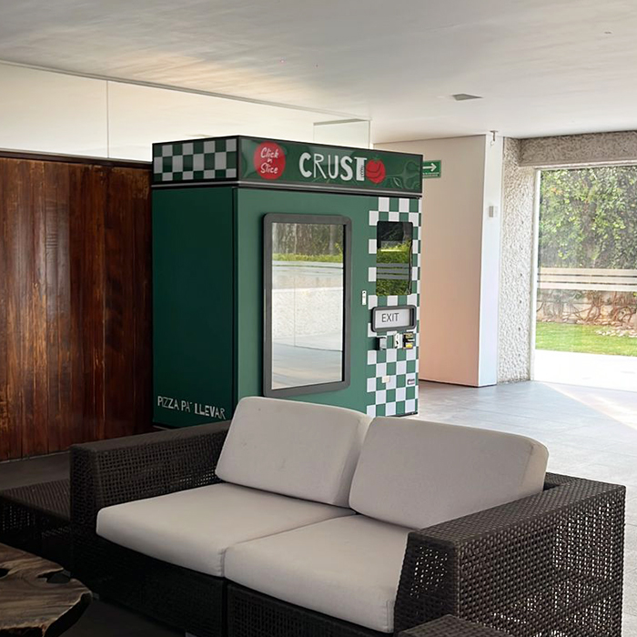 ماكينة بيع البيتزا الذكية ذاتي - مراجعة Commercial Vending Machine وسعره