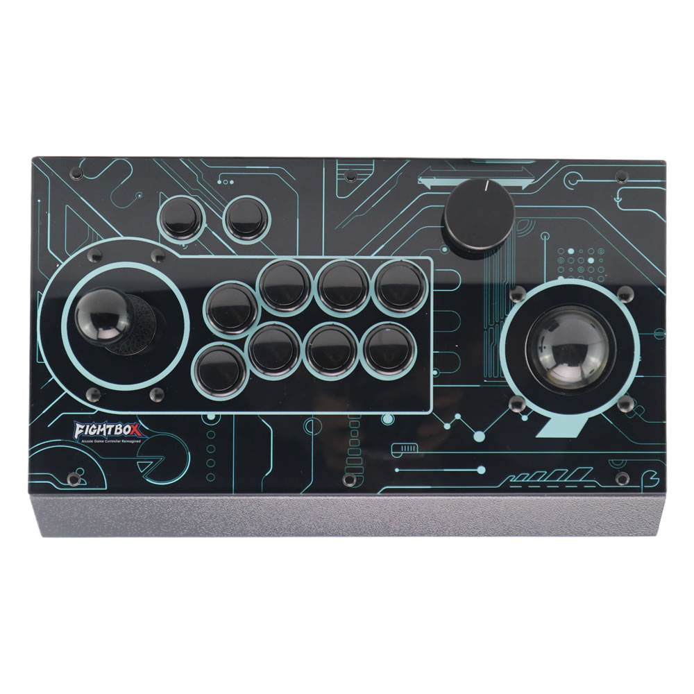 عصا تحكم ألعاب القتال FightBox - مراجعة Trackball Controller Arcade وسعره