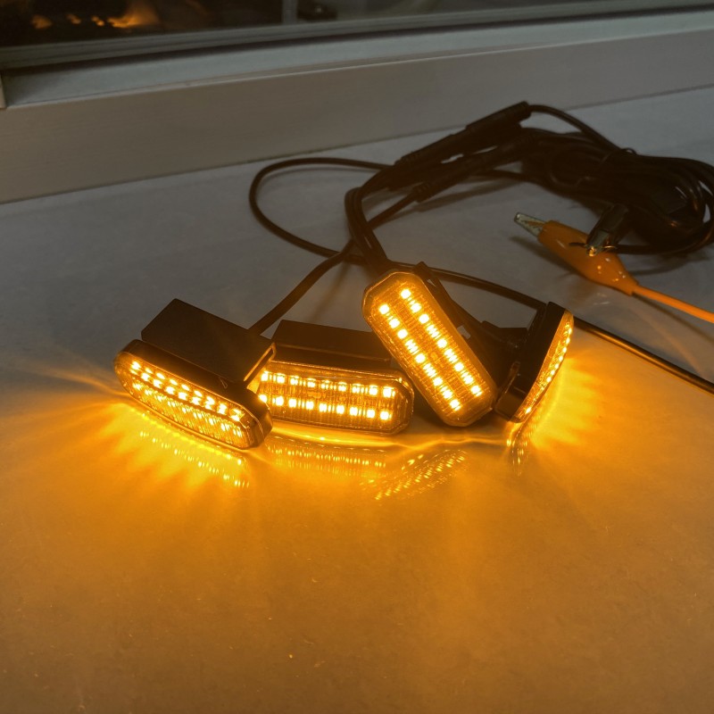 18LED الجبهة مصبغة ضوء ل هافال - مراجعة Arcade Wangan Midnight وسعره