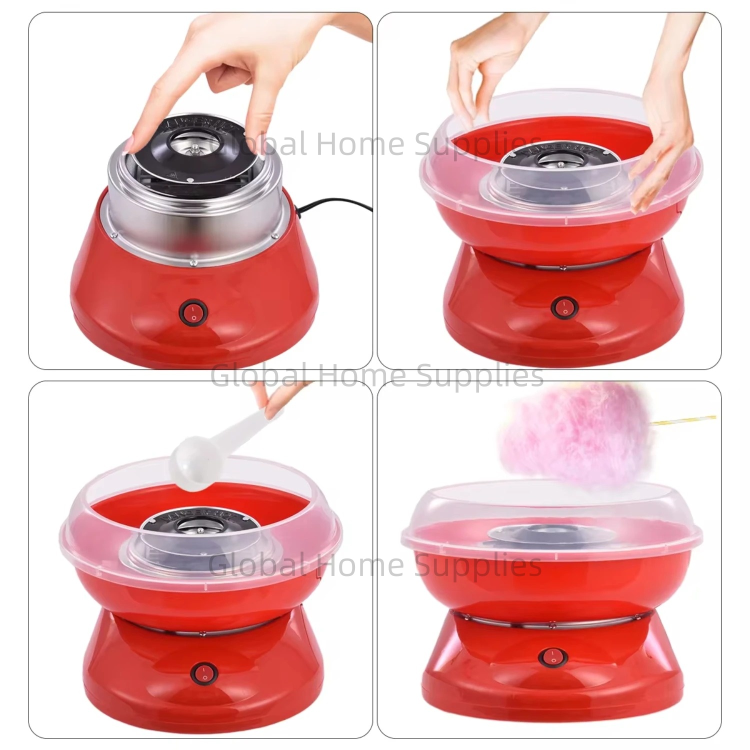 آلة حلوى القطن الكهربائية لتقو - مراجعة Candy Floss Machine وسعره