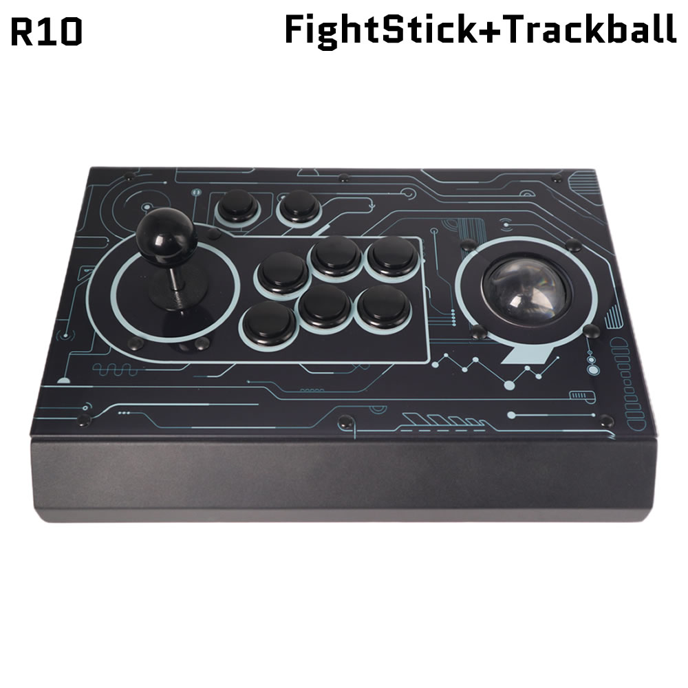 عصا القتال FightBox R10 Arcade - مراجعة Trackball Controller Arcade وسعره