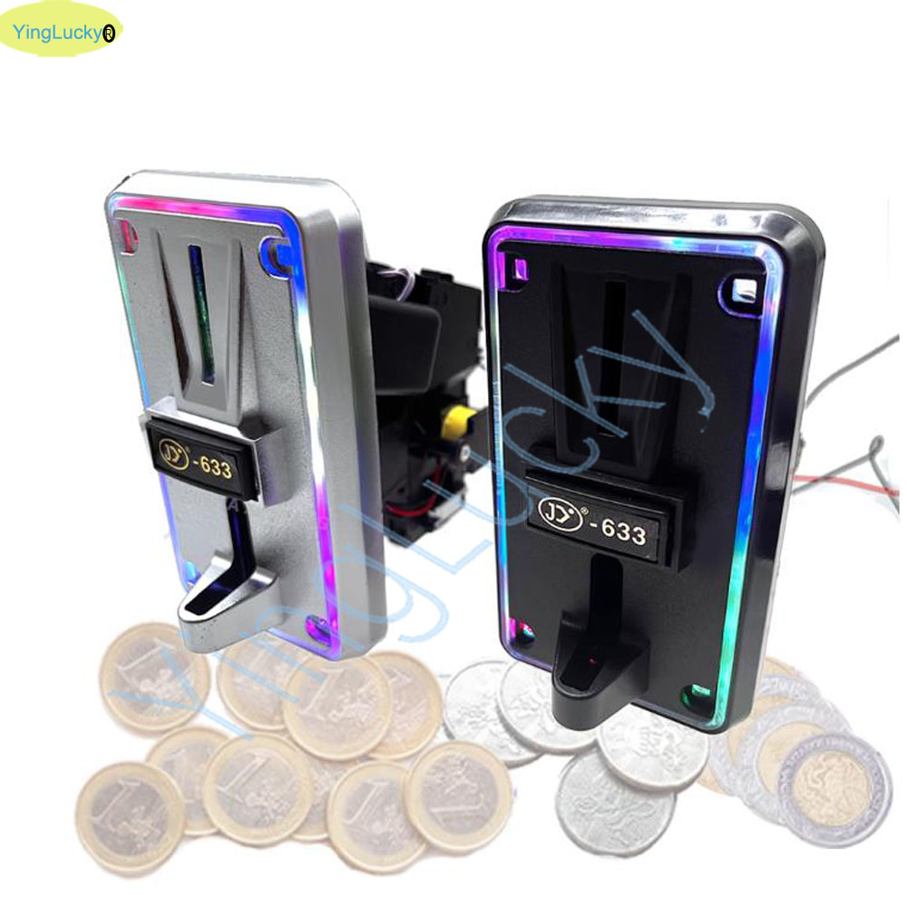 الملونة LED متعددة عملة متقبل  - مراجعة Arcade Vending & Laundry وسعره
