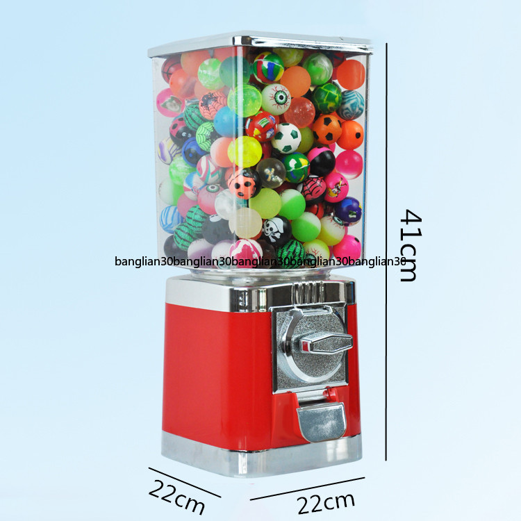 آلة بيع كرات القفز مع صندوق لل - مراجعة Candy Vending Machine وسعره