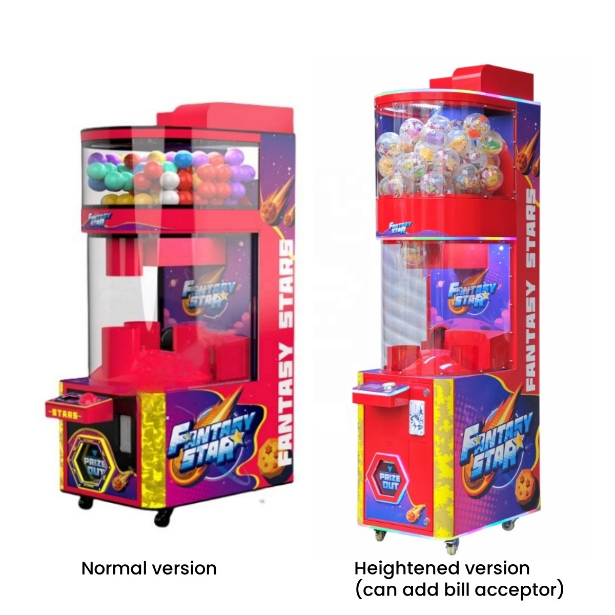آلة بيع ألعاب كبسولات معدنية ت - مراجعة Prize Capsule Toy Machine وسعره