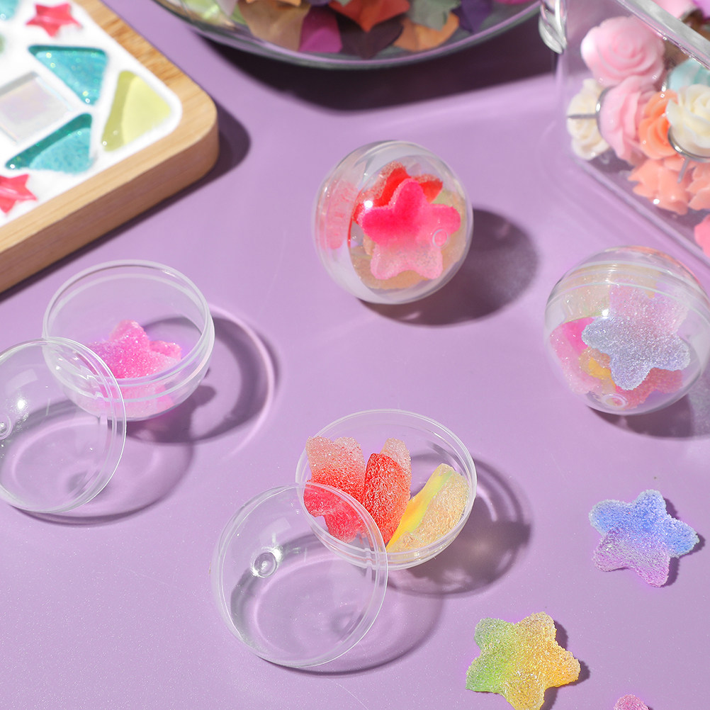 50 قطعة كبسولات آلة البيع بالج - مراجعة Prize Capsule Toy Machine وسعره