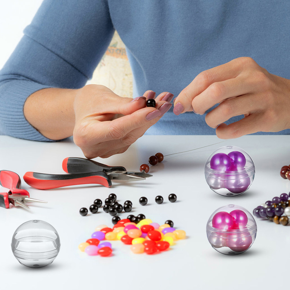 50 قطعة كبسولات آلة البيع بالج - مراجعة Prize Capsule Toy Machine وسعره
