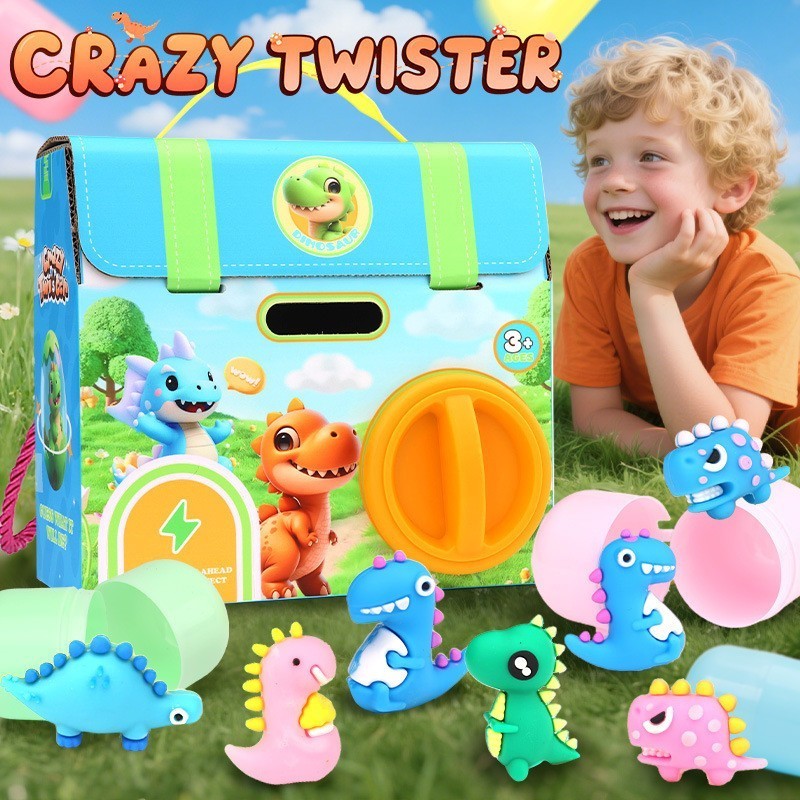 كبسولات مفاجآت على شكل ديناصور - مراجعة Prize Capsule Toy Machine وسعره