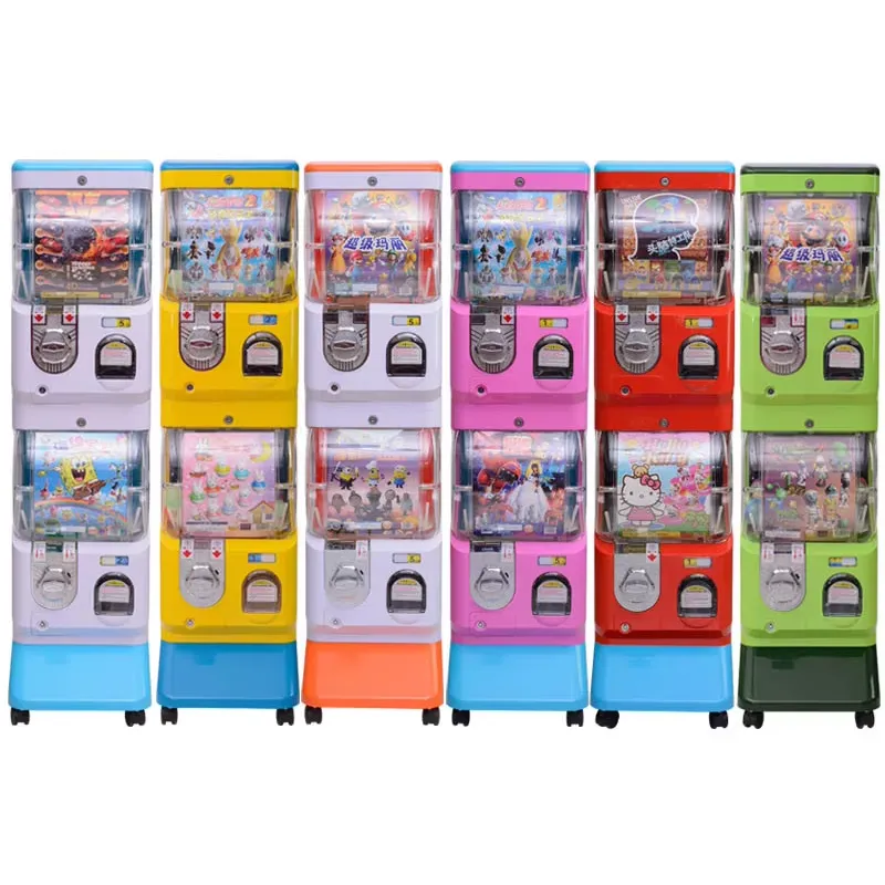 آلة غاشابون يابانية تعمل بالرم - مراجعة Japanese Arcade Vending Machine وسعره