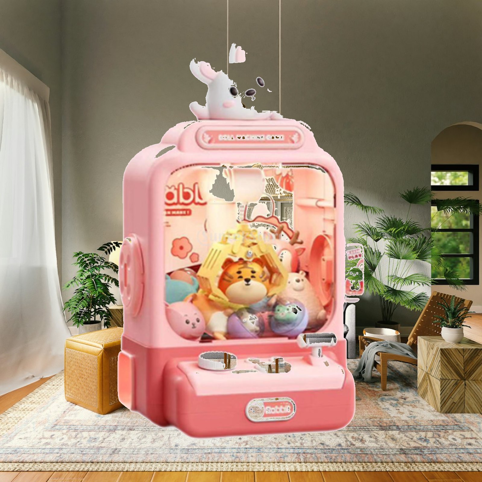 آلة لعبة المخلب الإلكترونية لا - مراجعة Candy Vending Machine وسعره
