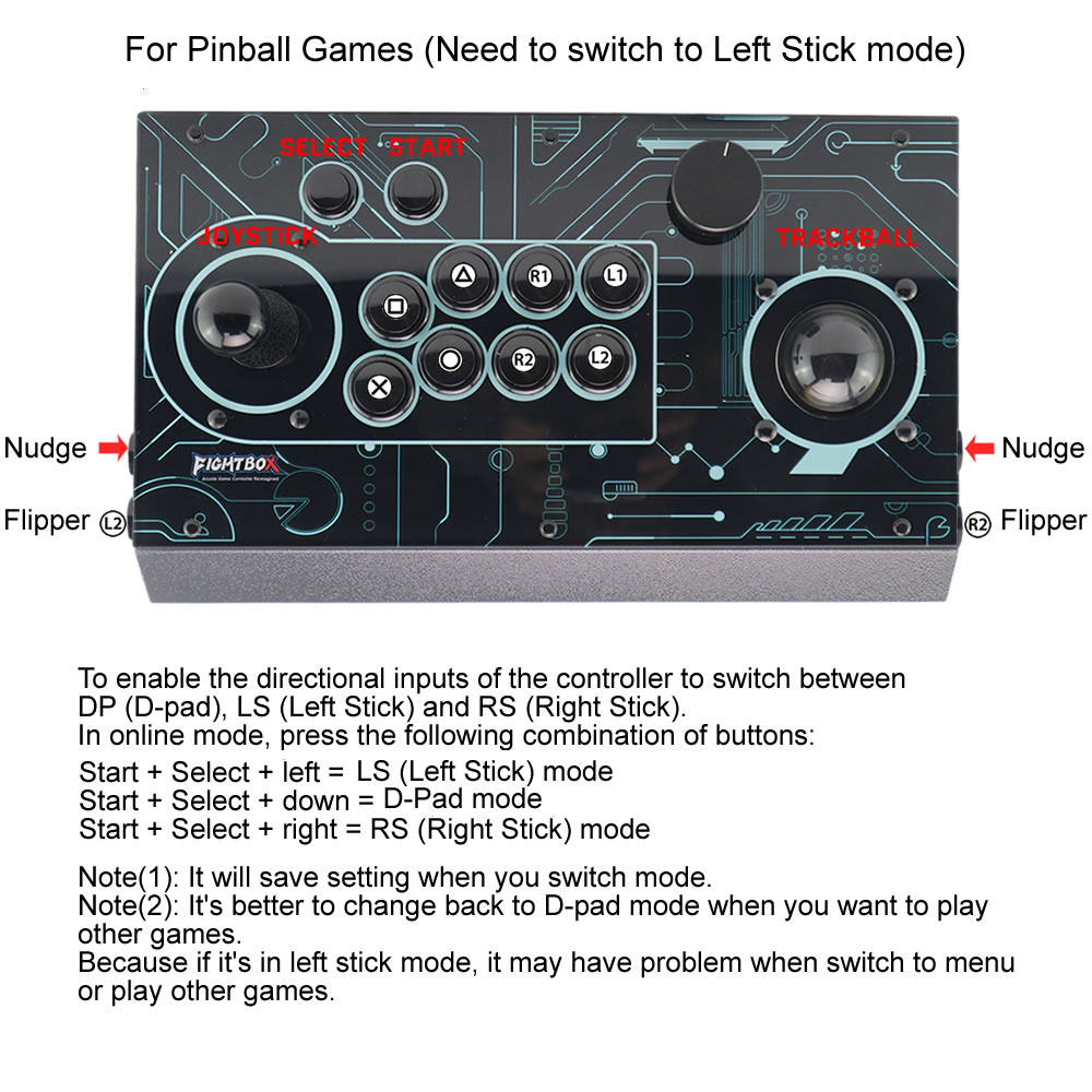 عصا تحكم ألعاب القتال FightBox - مراجعة Trackball Controller Arcade وسعره