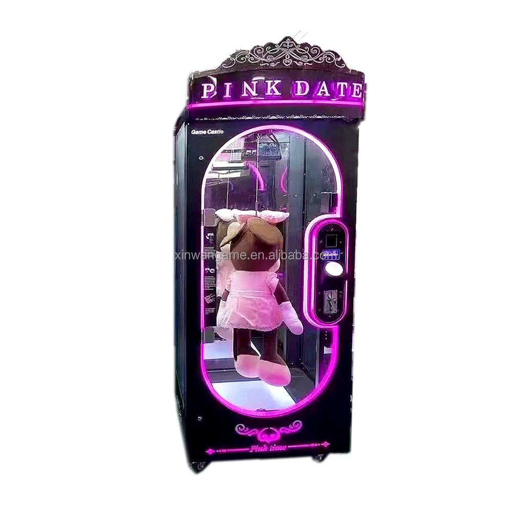 آلة ألعاب أركيد جامبو وردية ال - مراجعة Arcade Toy Claw Vending Machine وسعره