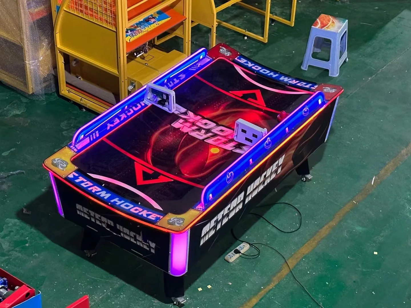 آلة ألعاب محاكاة هوكي الهواء ت - مراجعة Arcade Game Coin وسعره