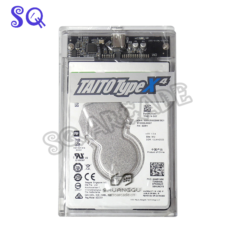 512GB TAITO نوع X أركيد TTX2/3 - مراجعة Arcade X وسعره