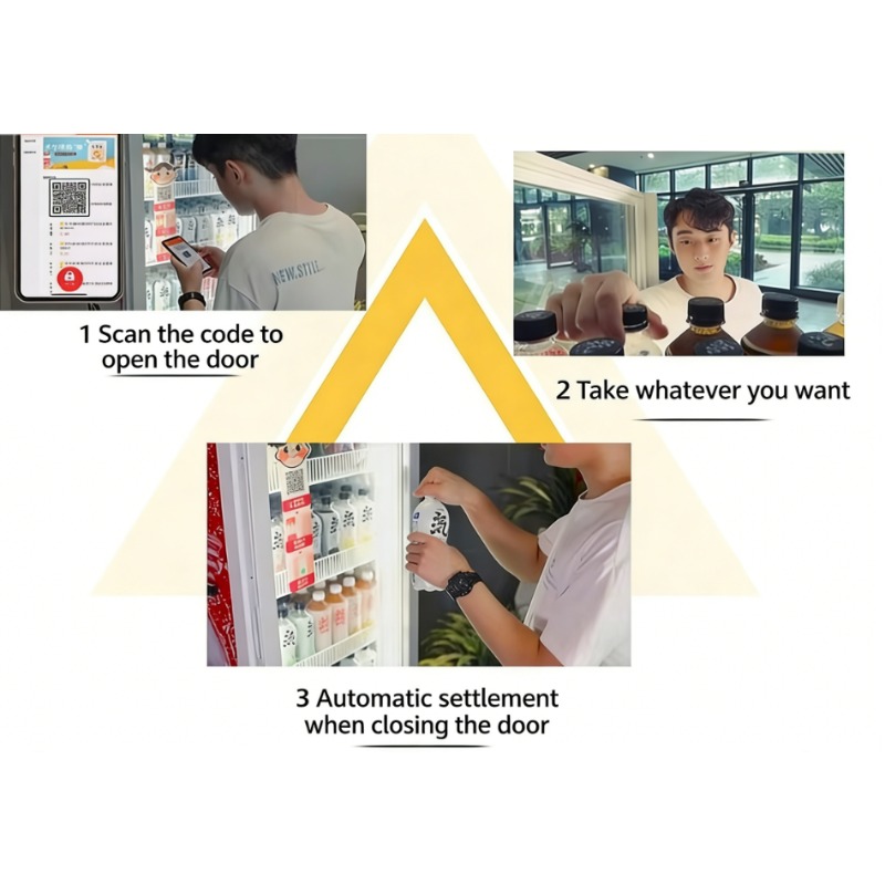 ماكينة بيع المشروبات والوجبات  - مراجعة Commercial Vending Machine وسعره