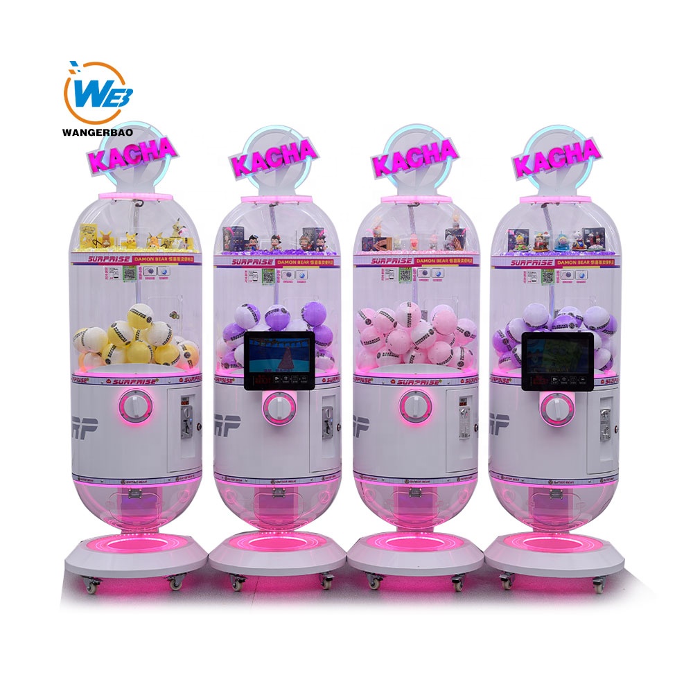 ماكينة جاشا إلكترونية قابلة لل - مراجعة Prize Capsule Toy Machine وسعره
