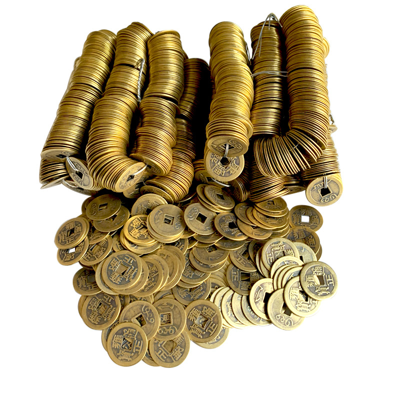100 قطعة العملات النحاسية الصي - مراجعة Arcade Game Coin وسعره