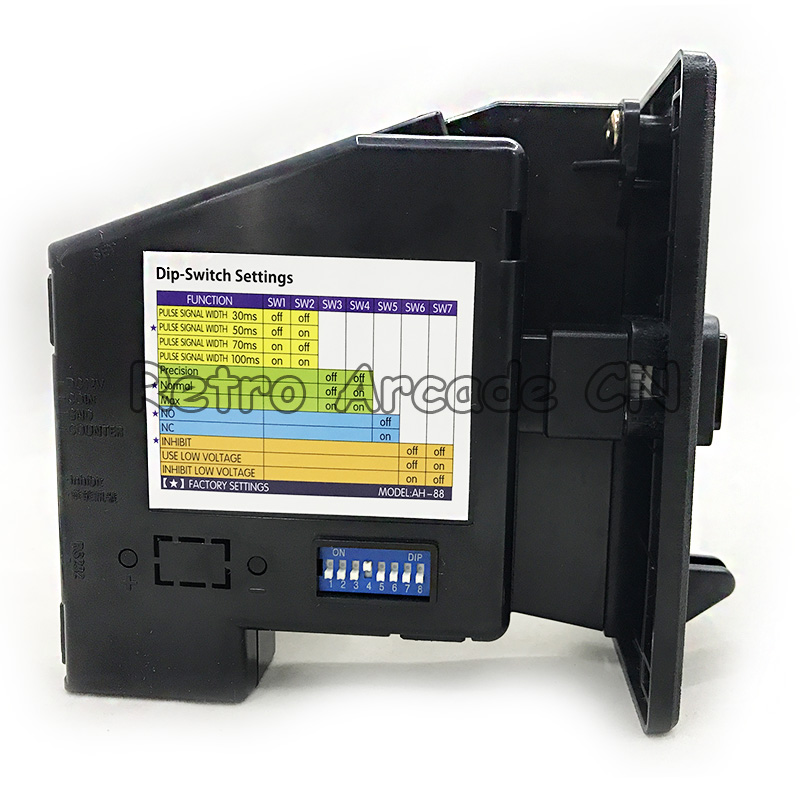 CL شعار LED متعددة عملة متقبل  - مراجعة Arcade Game Cabinet وسعره