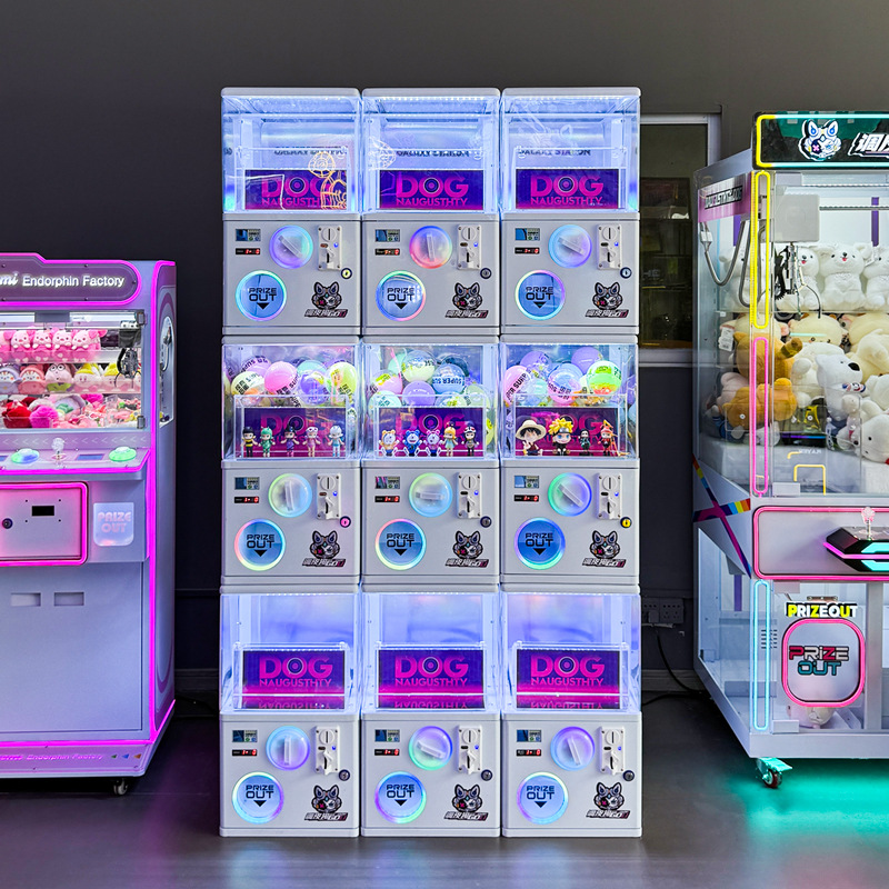 ماكينة بيع ألعاب معدنية صغيرة  - مراجعة Prize Capsule Toy Machine وسعره